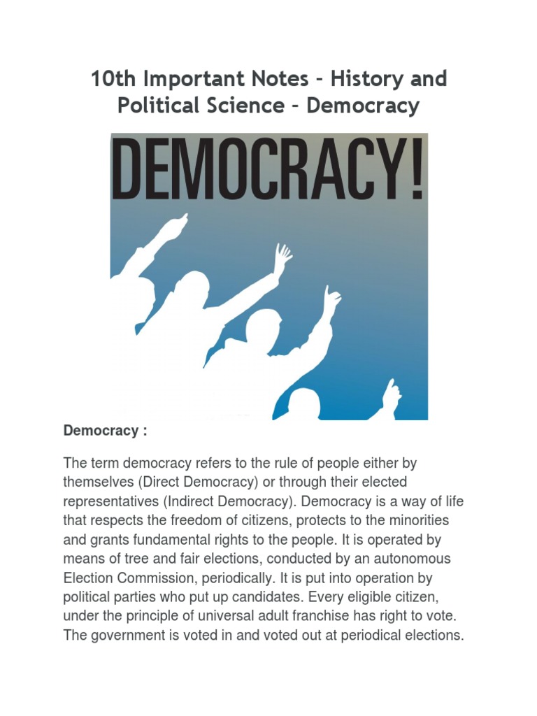 Реферат: Defining Democracy Essay Research Paper DEFINING DEMOCRACYDemocracy